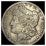 1881-CC Silver Morgan Dollar NICELY CIRCULATED