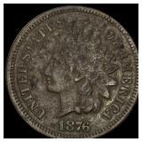 1876 Indian Head Cent NICELY CIRCULATED