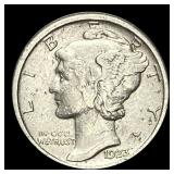 1923-S Silver Mercury Dime CLOSELY UNCIRCULATED