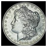 1891-S Silver Morgan Dollar CHOICE AU