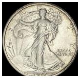 1917 Walking Liberty Half Dollar UNCIRCULATED