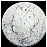 1886 Liberty Head Nickel (No Cents)  NICELY CIRCU