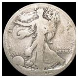 1921-D Walking Liberty Half Dollar NICELY CIRCULAT