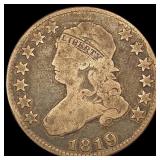 1819 Capped Bust Quarter NICELY CIRCULATED