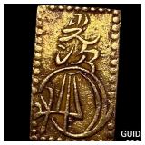 1868-1869 Japan Gold 2 Bu CLOSELY UNCIRCULATED