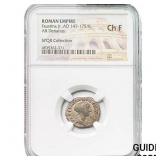 Roman Faustina Jr. AD 147-175/6 Silver Denarius
