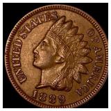 1889 Indian Head Cent CHOICE AU