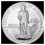 1925 Silver Half Dollar Lexington-Concord UNCIRCUL