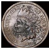 1872 Indian Head Cent NEARLY UNCIRCULATED