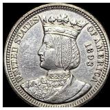 1893 Columbian Exposition Quarter Dollar  CHOICE