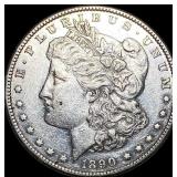 1890-CC Silver Morgan Dollar CLOSELY UNCIRCULATED