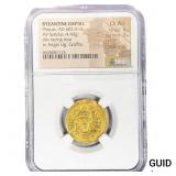 Byzantine Phocas, AD 602-610 Gold Solidus 4.40g