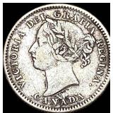 1881 Canada Silver 10 Cents LIGHTLY  CIRCULATED