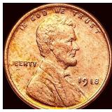 1918 Lincoln Wheat Cent CLOSELY UNCIRCULATED