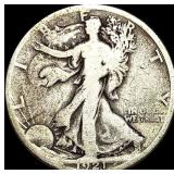 1921-D Silver Walking Liberty Half Dollar  NICELY
