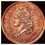1863 Civil War Token Copper HIGH GRADE