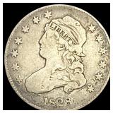 1828 Capped Bust Quarter LIGHTLY CIRCULATED