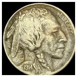 1914-S Buffalo Nickel NEARLY UNCIRCULATED