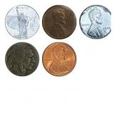 1919-2004 [5] Misc Coin Lot