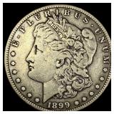 1899-S Silver Morgan Dollar LIGHTLY CIRCULATED