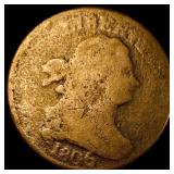 1793 Flowing Hair Large Cent LIGHTLY CIRCULATED