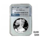 2006-W Silver Eagle PCI PR70 UC