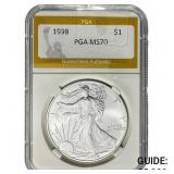 1998 Silver Eagle PGA MS70