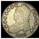 1828 Capped Bust Half Dollar ABOUT UNCIRCULATED
