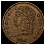 1832 Classic Head Half Cent CLOSELY  UNCIRCULATED