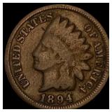 1894 Indian Head Cent NICELY CIRCULATED