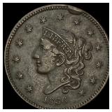 1836 Coronet Head Large Cent LIGHTLY CIRCULATED