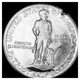 1925 Silver Lexington-Concord Half Dollar CHOICE B