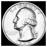 1932-S Silver Washington Quarter CLOSELY UNCIRCULA
