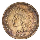 1864 Indian Head Cent UNCIRCULATED