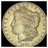 1901-O Silver Morgan Dollar LIGHTLY CIRCULATED