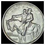 1925 Stone Mountain Silver Half Dollar UNCIRCULAT