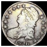 1826 Capped Bust Half Dollar LIGHTLY CIRCULATED