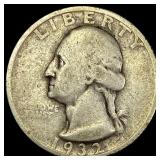 1932-S Silver Washington Quarter LIGHTLY CIRCULATE