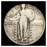 1927-S Silver Standing Liberty Quarter LIGHTLY CI