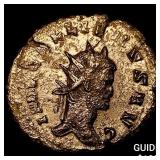 Roman Gallienus 253-268 AD BI Dbl Denarius CH AU