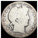 1915 Barber Half Dollar NICELY CIRCULATED