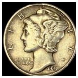 1931 Mercury Dime CLOSELY UNCIRCULATED