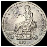 1877-S Silver Trade Dollar CLOSELY UNCIRCULATED