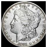 1901 Morgan Silver Dollar LIGHTLY CIRCULATED