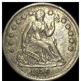 1856 Seated Liberty Half Dime NEARLY UNCIRCULATED