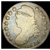 1829 Capped Bust Half Dollar NICELY CIRCULATED