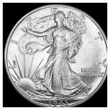 1943-D Silver Half Dollar CHOICE BU