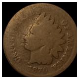 1870 Indian Head Cent NICELY CIRCULATED