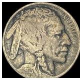 1913-D Type 2 Buffalo Nickel LIGHTLY  CIRCULATED