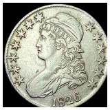 1826 Capped Bust Half Dollar CLOSELY  UNCIRCULATE
